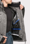 Оптом Куртка горнолыжная мужская серого цвета 1912Sr, фото 7