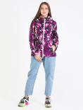 Купить Ветровка softshell женская фиолетового цвета 1977F