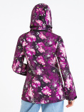 Купить Ветровка softshell женская фиолетового цвета 1977F, фото 6