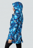 Купить Парка женская осенняя весенняя softshell синего цвета 1922-2S, фото 3