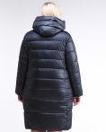 Купить Куртка зимняя женская молодежная темно-синего цвета 191923_02TS, фото 4
