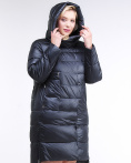 Купить Куртка зимняя женская молодежная темно-синего цвета 191923_02TS, фото 5