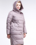 Купить Куртка зимняя женская молодежная бежевого цвета 191923_12B, фото 6