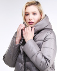 Купить Куртка зимняя женская молодежная серого цвета 191923_30Sr, фото 6