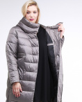 Купить Куртка зимняя женская молодежная серого цвета 191923_30Sr, фото 7