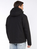 Купить Мужская зимняя горнолыжная куртка большого размера черного цвета 19471Ch, фото 5