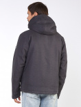 Купить Мужская зимняя горнолыжная куртка большого размера темно-серого цвета 19471TC, фото 9