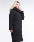 Купить Куртка зимняя женская классическая одеяло черного цвета 191949_01Ch, фото 3