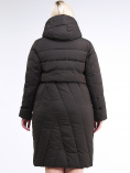 Купить Куртка зимняя женская классическая одеяло коричневого цвета 191949_09K, фото 5
