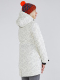 Купить Куртка парка зимняя женская белого цвета 1949Bl, фото 5