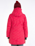 Купить Куртка парка зимняя женская розового цвета 1949R, фото 5
