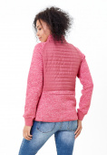 Купить Молодежная стеганная куртка женская розового цвета 1960R, фото 3