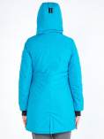 Купить Куртка парка зимняя женская голубого цвета 19621Gl, фото 6