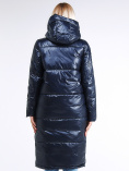 Купить Куртка зимняя женская классическая темно-синего цвета 1962_02TS, фото 4