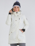 Купить Куртка парка зимняя женская белого цвета 19622Bl, фото 2