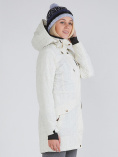 Купить Куртка парка зимняя женская белого цвета 19622Bl, фото 3