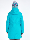 Купить Куртка парка зимняя женская голубого цвета 19622Gl, фото 5