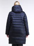 Купить Куртка зимняя женская классика темно-синего цвета 1968_02TS, фото 5