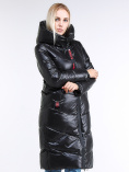 Купить Куртка зимняя женская молодежная черного цвета 1969_01Ch, фото 3