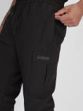 Купить Утепленные спортивные брюки мужские темно-серого цвета 21132TC, фото 12