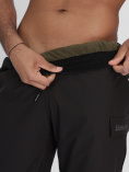 Купить Утепленные спортивные брюки мужские темно-серого цвета 21132TC, фото 13