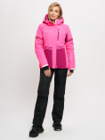 Купить Горнолыжная куртка MTFORCE женская розового цвета 2153R, фото 11