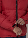 Купить Спортивная куртка MTFORCE мужская красного цвета 2161Kr, фото 10
