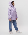 Купить Куртка демисезонная для девочки фиолетового цвета 22001F, фото 11