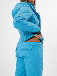 Купить Горнолыжный комбинезон женский MTFORCE синего цвета 22002S, фото 14