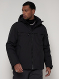 Купить Горнолыжная куртка MTFORCE мужская черного цвета 2261Ch, фото 3