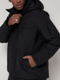 Купить Горнолыжная куртка MTFORCE мужская черного цвета 2261Ch, фото 9