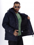 Купить Горнолыжная куртка MTFORCE мужская темно-синего цвета 2302TS, фото 20