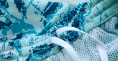 Оптом Спортивные шорты голубого цвета 4272Gl, фото 7