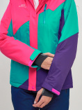 Купить Горнолыжная куртка женская розового цвета 551913R, фото 8