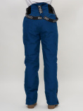 Купить Полукомбинезон брюки горнолыжные женские темно-синего цвета 66789TS, фото 16
