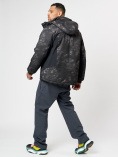Купить Спортивная куртка мужская зимняя цвета хаки 78018Kh, фото 13