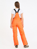 Купить Брюки горнолыжные женские оранжевого цвета 818O, фото 4