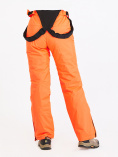 Оптом Брюки горнолыжные женские оранжевого цвета 818O, фото 6