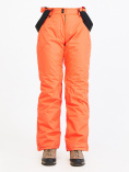Купить Брюки горнолыжные женские персикового цвета 818P, фото 2
