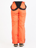 Оптом Брюки горнолыжные женские персикового цвета 818P, фото 6