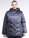 Купить Куртка зимняя женская стеганная темно-фиолетовый цвета 85-923_889TF, фото 2