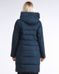 Купить Куртка зимняя женская молодежная стеганная темно-зеленого цвета 870_03TZ, фото 5