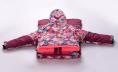 Купить Куртка спортивная мужская с капюшоном розового цвета 8808-1R, фото 4