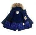 Купить Куртка парка зимняя подростковая для мальчика цвета хаки 8831Kh, фото 3