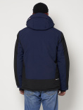 Купить Горнолыжная куртка мужская темно-синего цвета 88812TS, фото 12