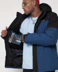 Купить Горнолыжная куртка мужская синего цвета 88823S, фото 14