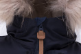 Оптом Куртка парка зимняя подростковая для мальчика темно-синего цвета 8931TS, фото 8