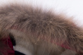 Оптом Куртка парка зимняя подростковая для девочки малинового цвета 8934M, фото 14