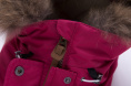Оптом Куртка парка зимняя подростковая для девочки малинового цвета 8934M, фото 15