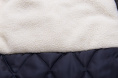 Оптом Куртка парка зимняя подростковая для девочки темно-синего цвета 8934TS, фото 4